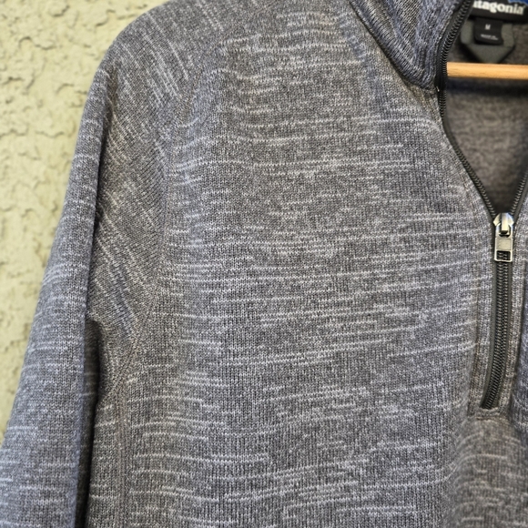 Patagonia Grey Quarter Zip Sweatshirt - Picture 2 of 9